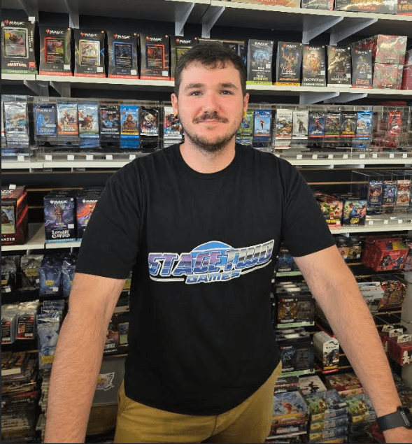 Wes Barnes, Store Manager at Stage 2 Games